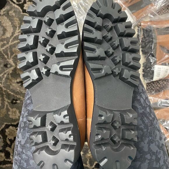 J. Crew Gwen lug-sole high-shaft Chelsea boots in leather Item BA187* - Picture 4 of 8